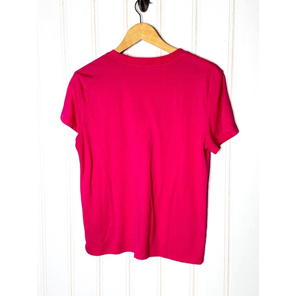 Favorite Daughter Womens Pink Graphic Tee Short Sleeve Crew Neck T-Shirt Medium - Picture 7 of 9
